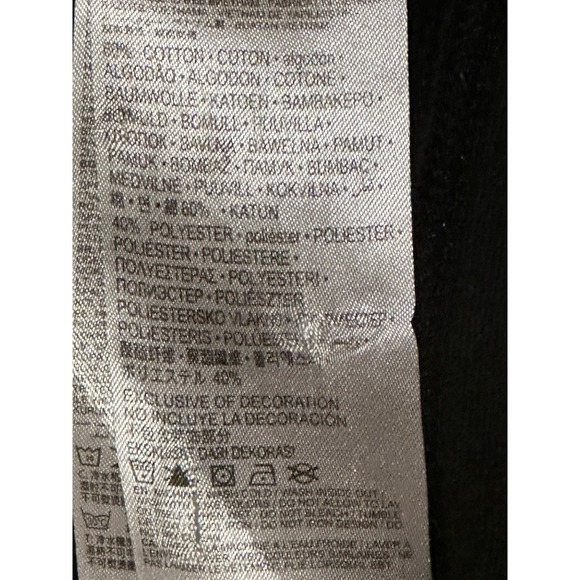 Air Jordan Hoodie Boys Large Black Full Zipper Front Logo - Picture 6 of 8